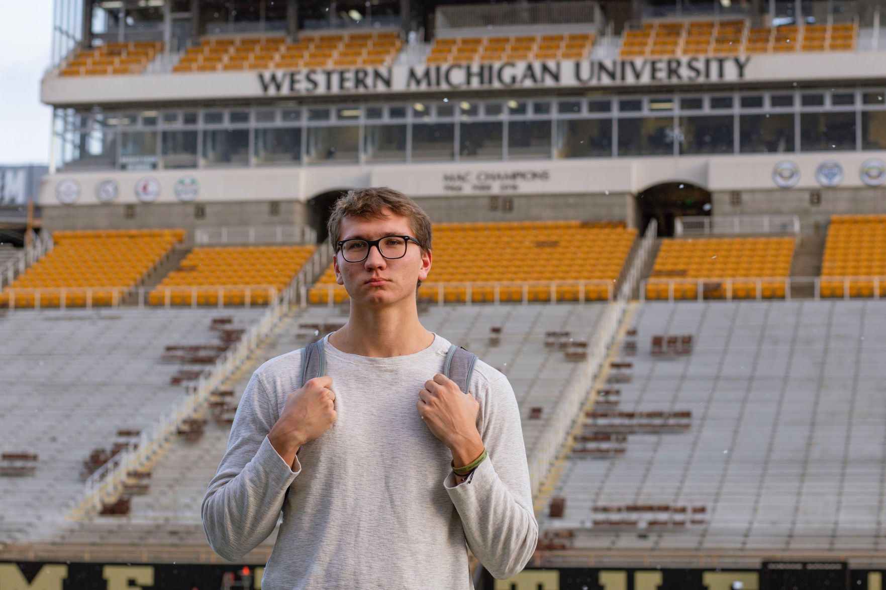 Braaten was among WMU football's nine athletes who were perfect in the classroom with 4.0 GPA's in 2018.